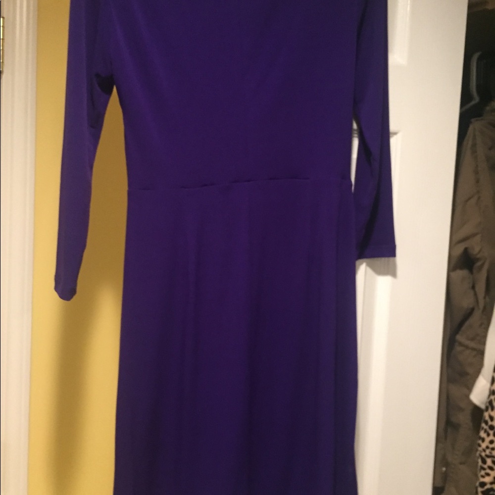 Purple dress
